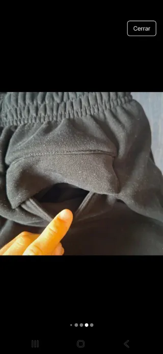 Pantalones Corteiz Negros Talla S