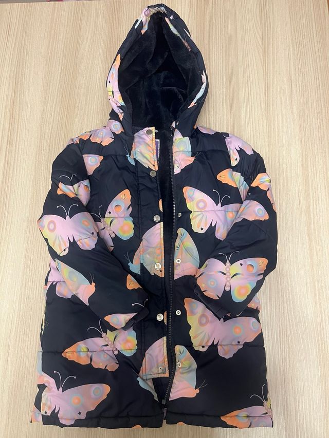 Abrigo Tuc Tuc niña T7-8 mariposas