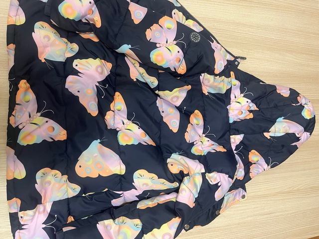 Abrigo Tuc Tuc niña T7-8 mariposas