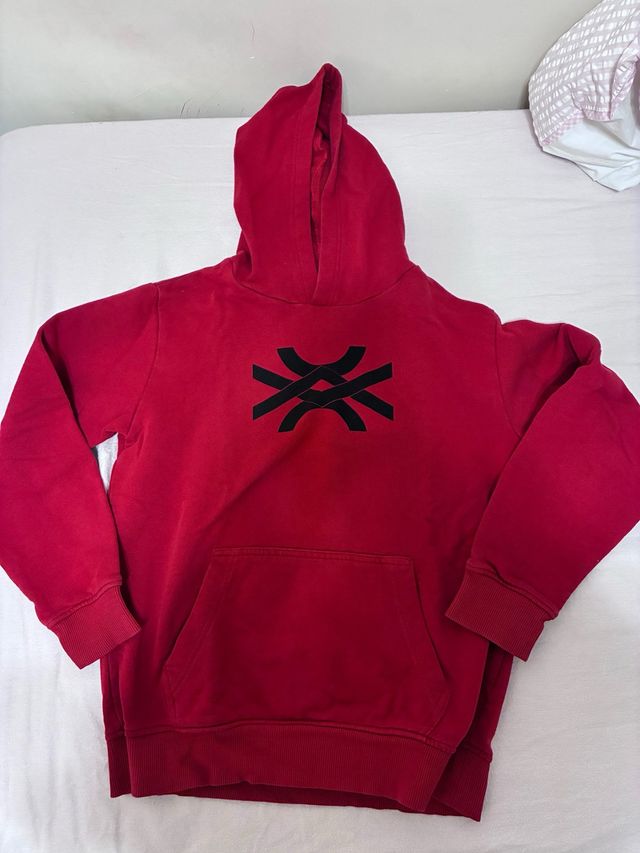 Sudadera Benetton Roja