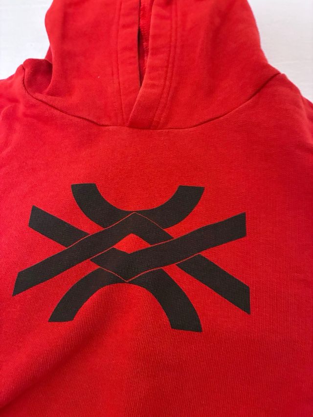 Sudadera Benetton Roja