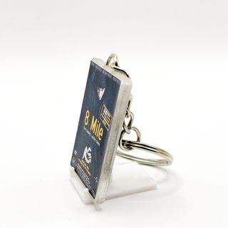 Portachiavi Keychain mini DVD film 8 Mile