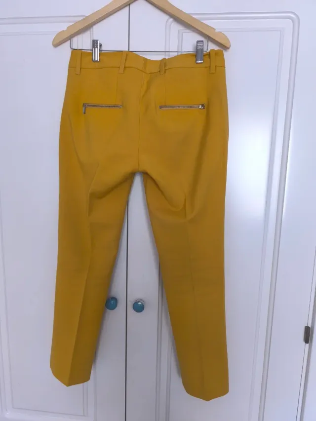 Pantalón Adolfo Domínguez Amarillo