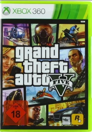 Juego Xbox 360 Grand Theft Auto V