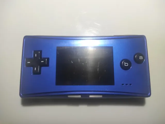 Game Boy Micro Azul + Cargador + Juegos