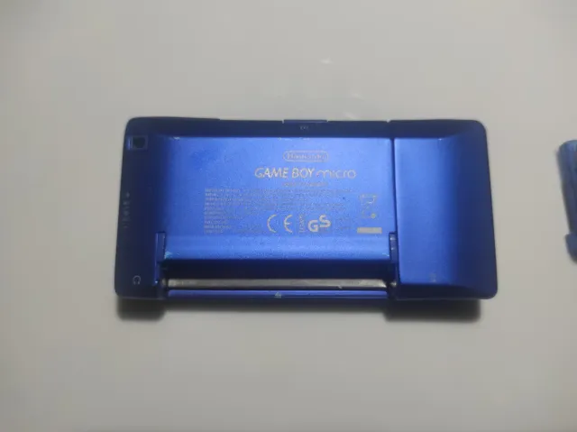 Game Boy Micro Azul + Cargador + Juegos