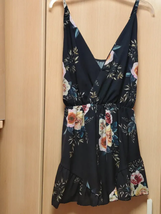 Mono tirantes estampado floral