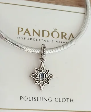 Charm Colgante Estrella Azul  Cenicienta de Disney
