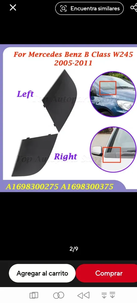 Mando Elevalunas Mercedes B200 B180