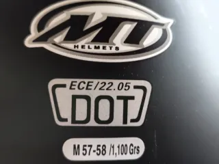 Casco Moto Abierto Negro MT