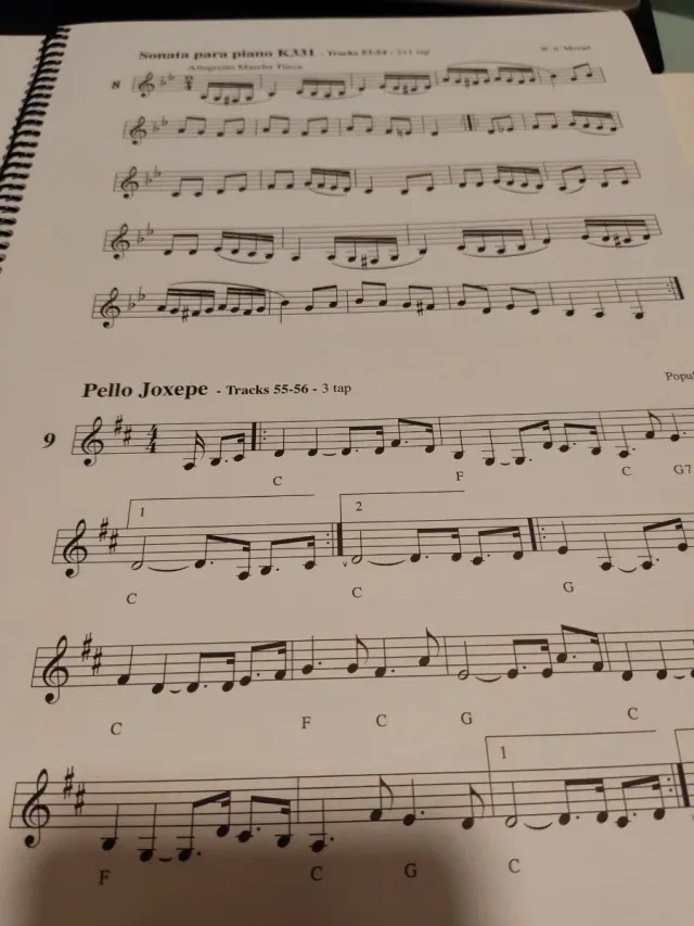 Libro de Klarinete Ortzadarr