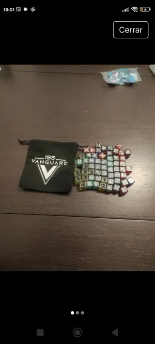 Dados Deluxe ISS Vanguard + Bolsa