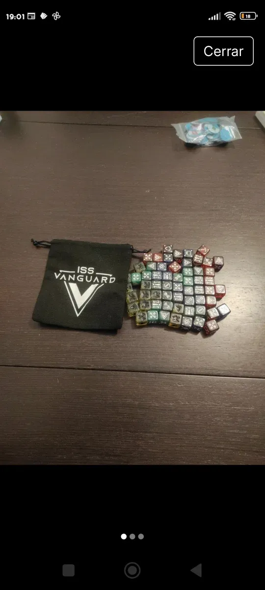Dados Deluxe ISS Vanguard + Bolsa