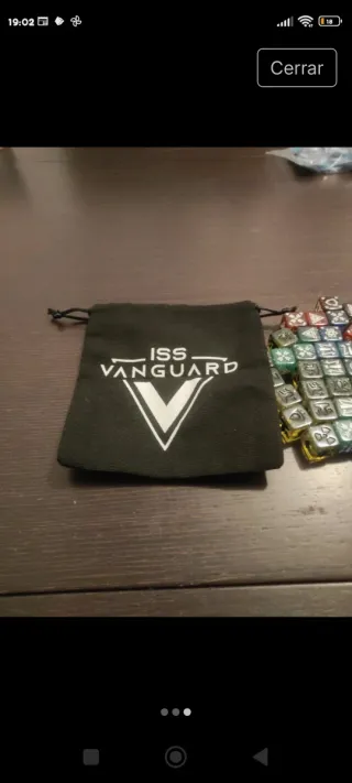 Dados Deluxe ISS Vanguard + Bolsa