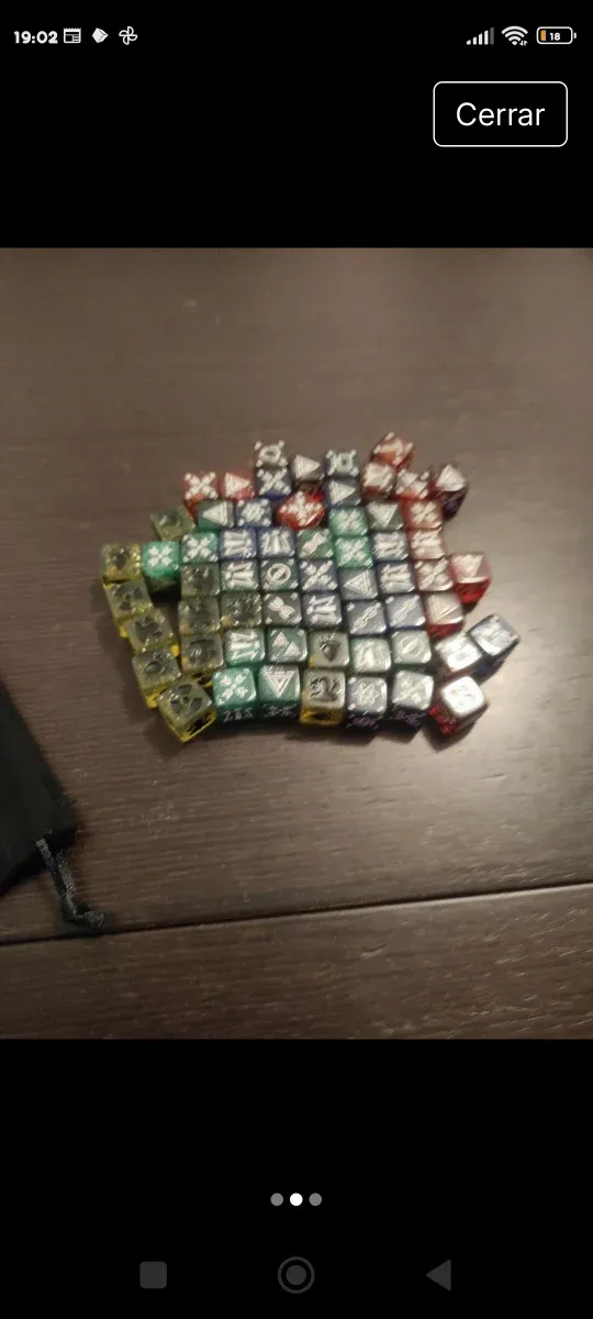 Dados Deluxe ISS Vanguard + Bolsa