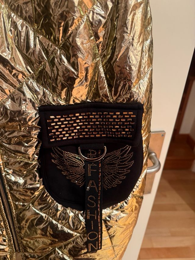 Chaleco Paparazzi Fashion Dorado Mujer