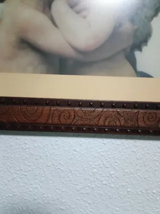Cuadro de ángeles de madera