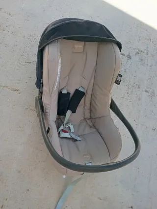 Carrito bebé + silla coche grupo 0