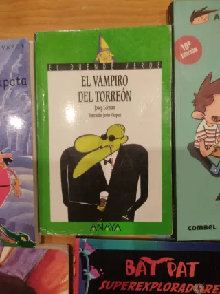 Lote 5 libros +10 años