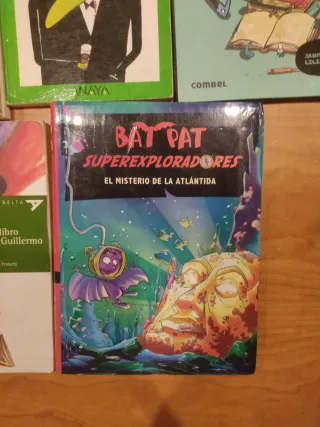 Lote 5 libros +10 años