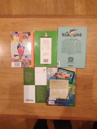 Lote 5 libros +10 años