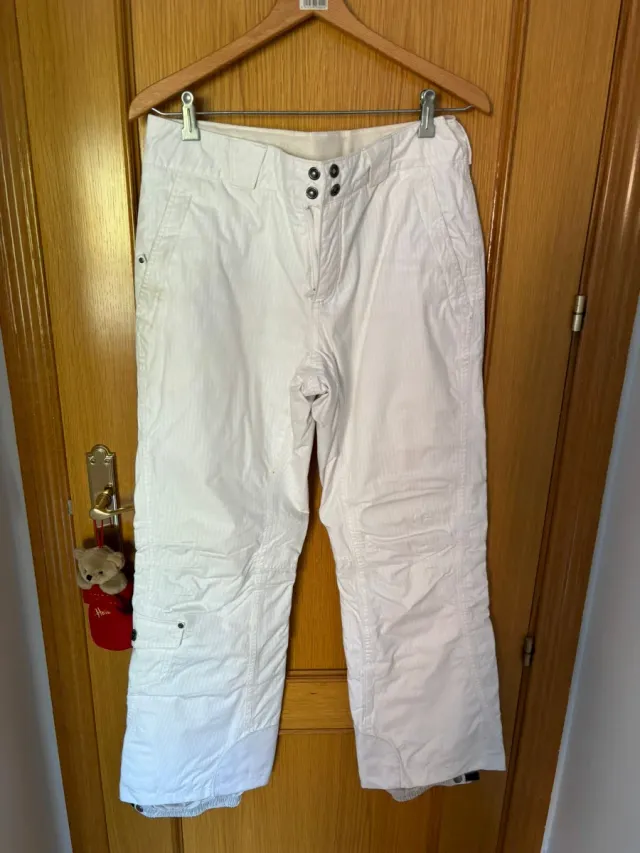 Pantalón Columbia Blanco Mujer