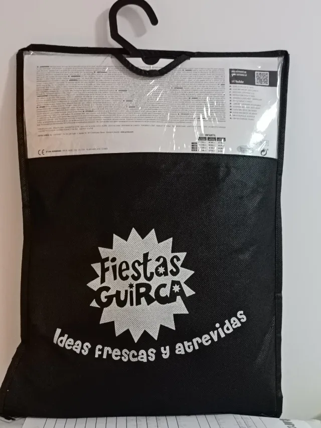 Disfraz Murciélago. Talla 7-9