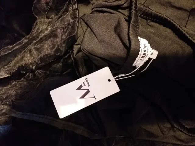 Cancán/Enagua Negro Corte Sirena Talla M