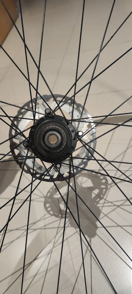 Ruota, disco freno e kit corpo cassette Shimano