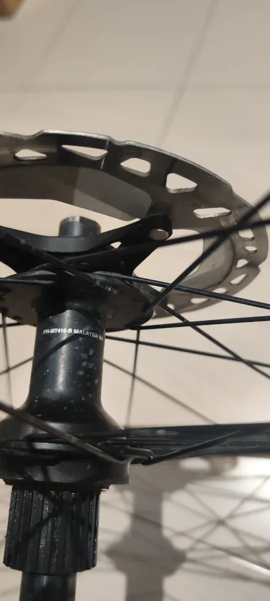 Ruota, disco freno e kit corpo cassette Shimano