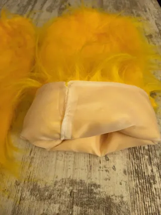 Calentadores amarillos para disfraces, talla única