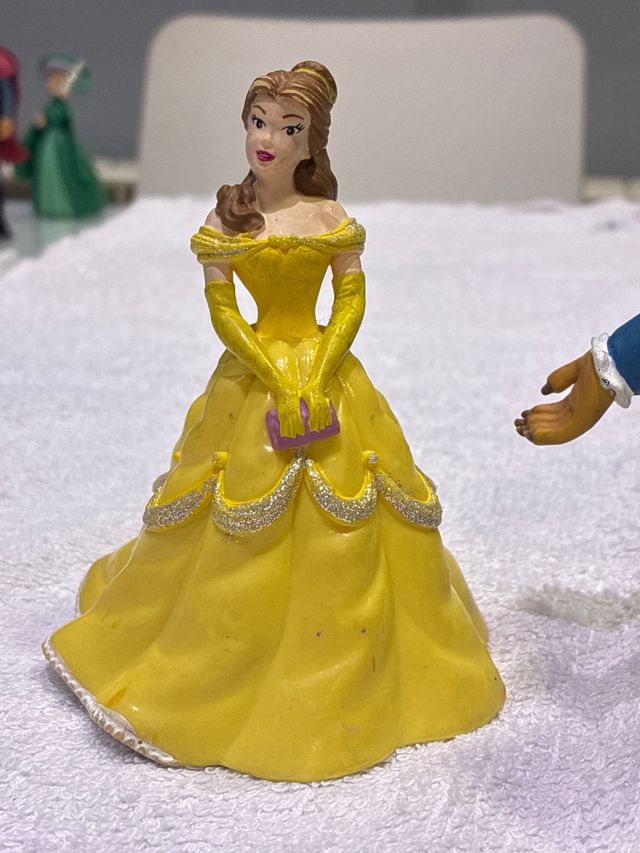 Figuras PVC La Bella y La Bestia Disney