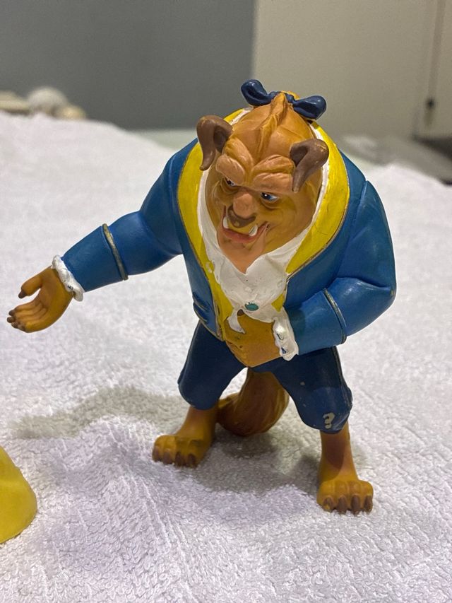 Figuras PVC La Bella y La Bestia Disney