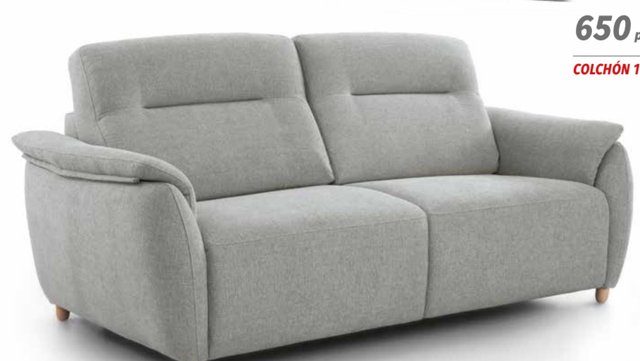 Sofá Cama Amore Gris Tela