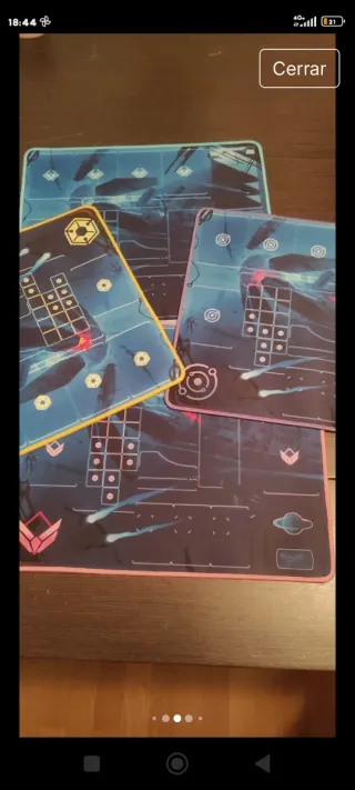 Tapetes del juegos ISS Vanguard