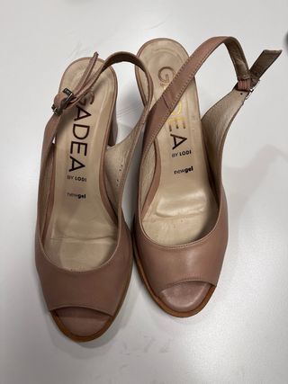 Sandalias GADEA BY LODI piel rosa