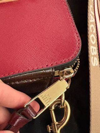 Bolso Marc Jacobs Rojo y Dorado