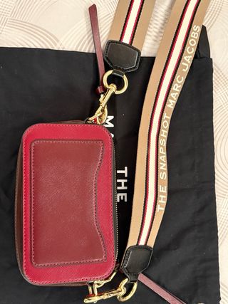 Bolso Marc Jacobs Rojo y Dorado