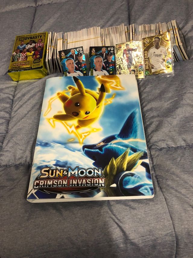 Cromos LaLiga 24-25 y Álbum Pokémon