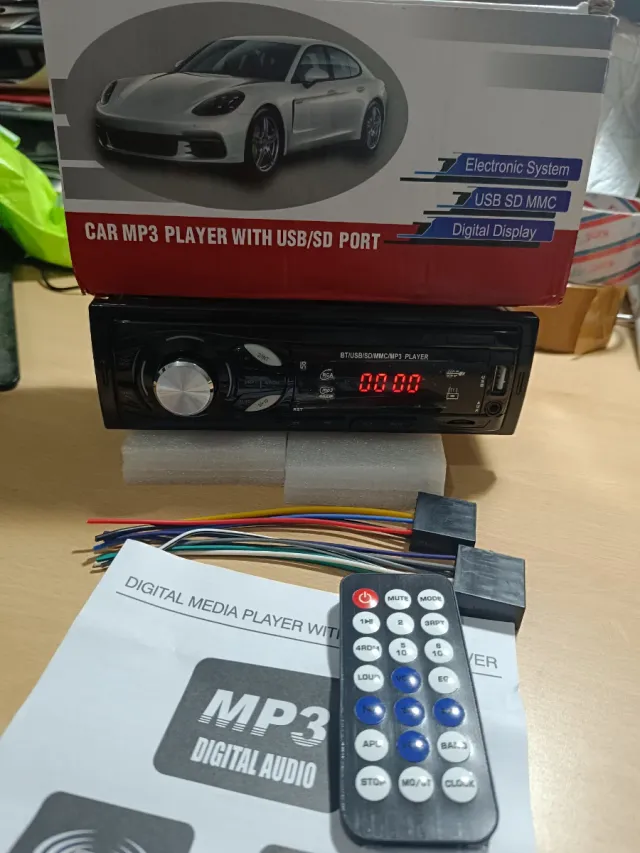 Radio Coche MP3 USB/SD Bluetooth Nuevo