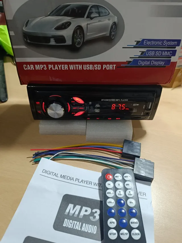 Radio Coche MP3 USB/SD Bluetooth Nuevo