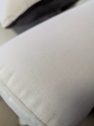 Sofá Cama 2 Plazas Blanco 150x90x85