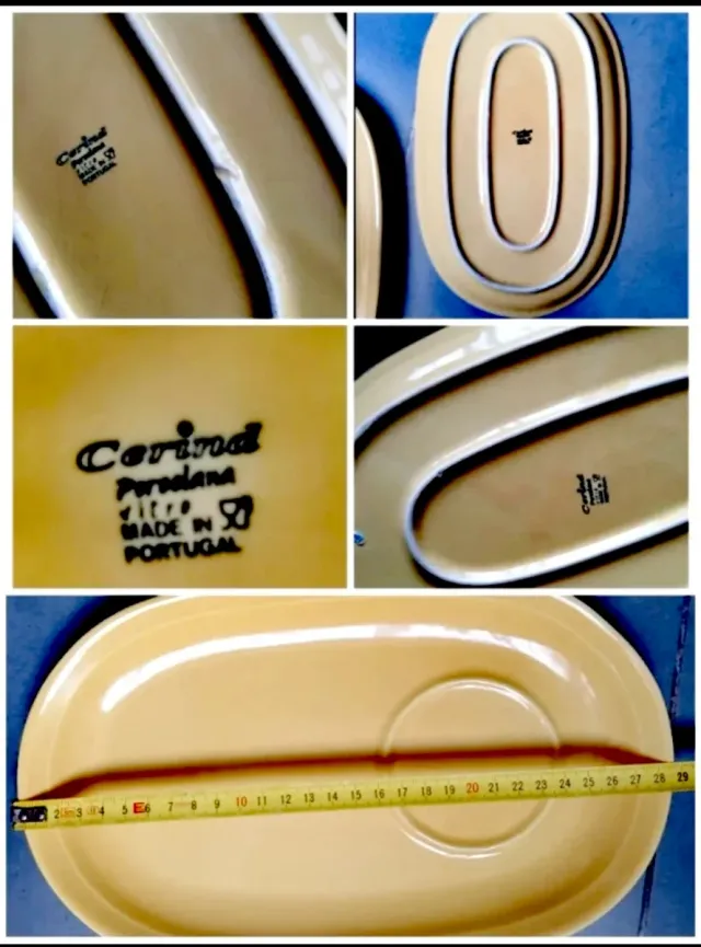 Juego Desayuno/Merienda 4 platos/bandeja y 4 tazas