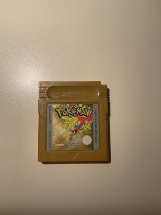 Pokémon Edición Oro Game Boy Cartucho