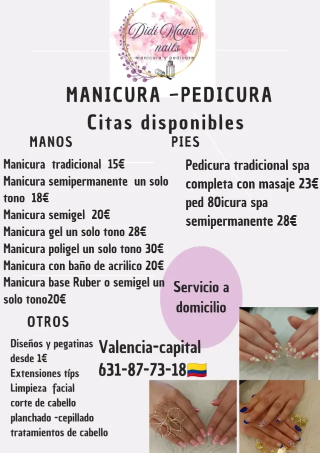 Manicura y Pedicura Didi Magic nails