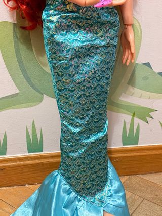 Muñeca Princesa Disney Ariel Sirenita Disney 80cm