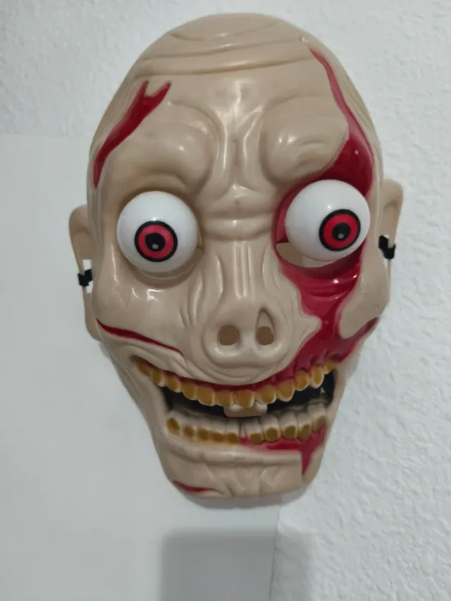 Máscara Halloween Zombie Sangrienta