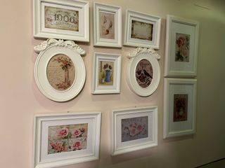 Set di 9 quadri decorativi vintage