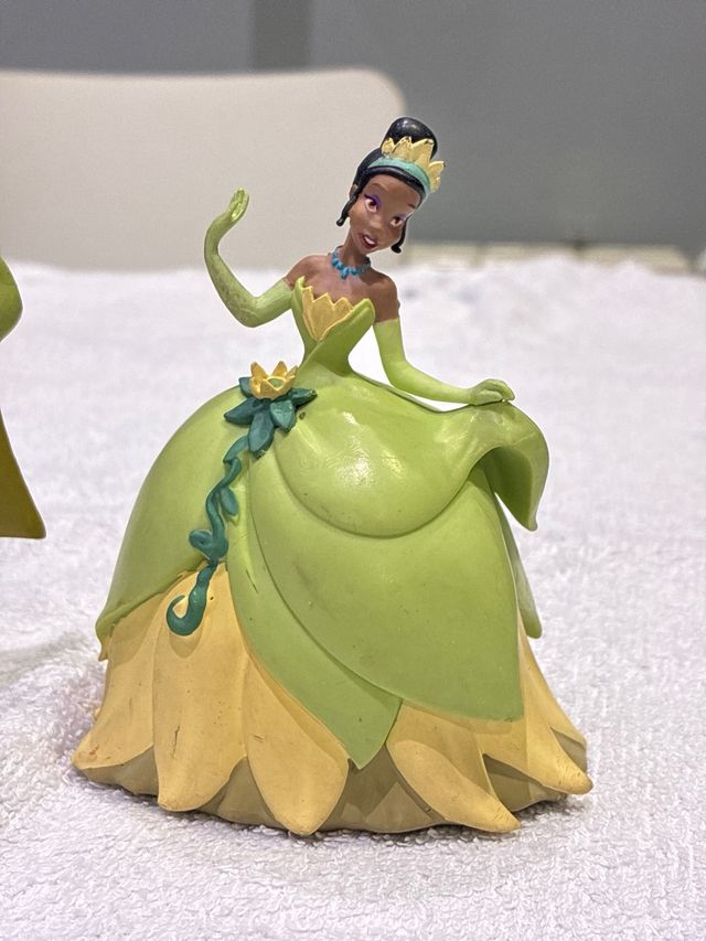 Figuras Tiana y el Sapo PVC Disney
