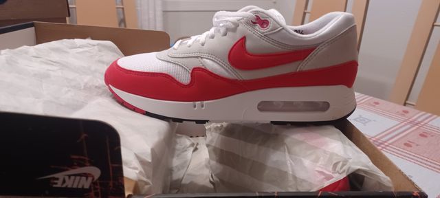 Nike Air Max 1 86 Big Bubble Rojo/Blanco
